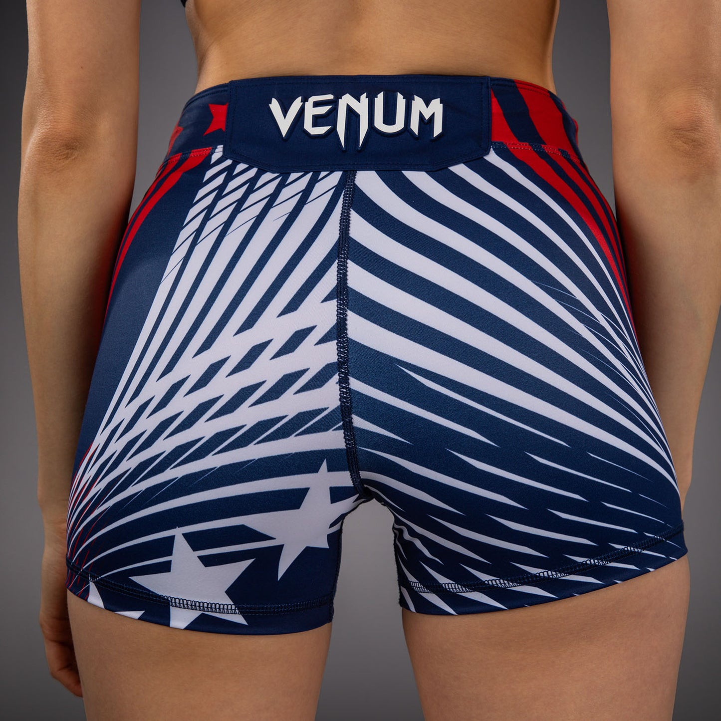 Women's Official UFC Freedom 250 by Venum Blue Authentic Short Fit Vale Tudo Short