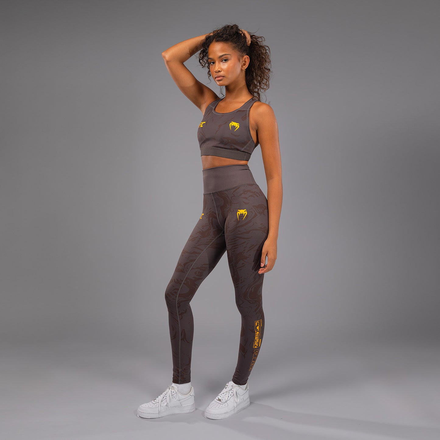 UFC Fusion by Venum Fight Week Women’s Performance Tight - Earthen Brown