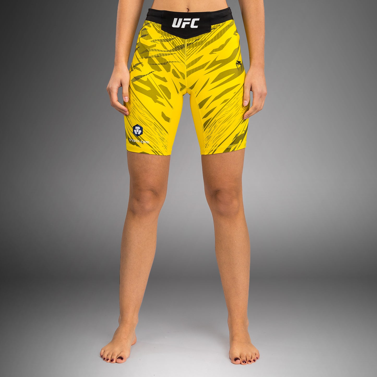 UFC Fusion by Venum Authentic Fight Night Women’s Vale Tudo Short - Long Fit - Yellow