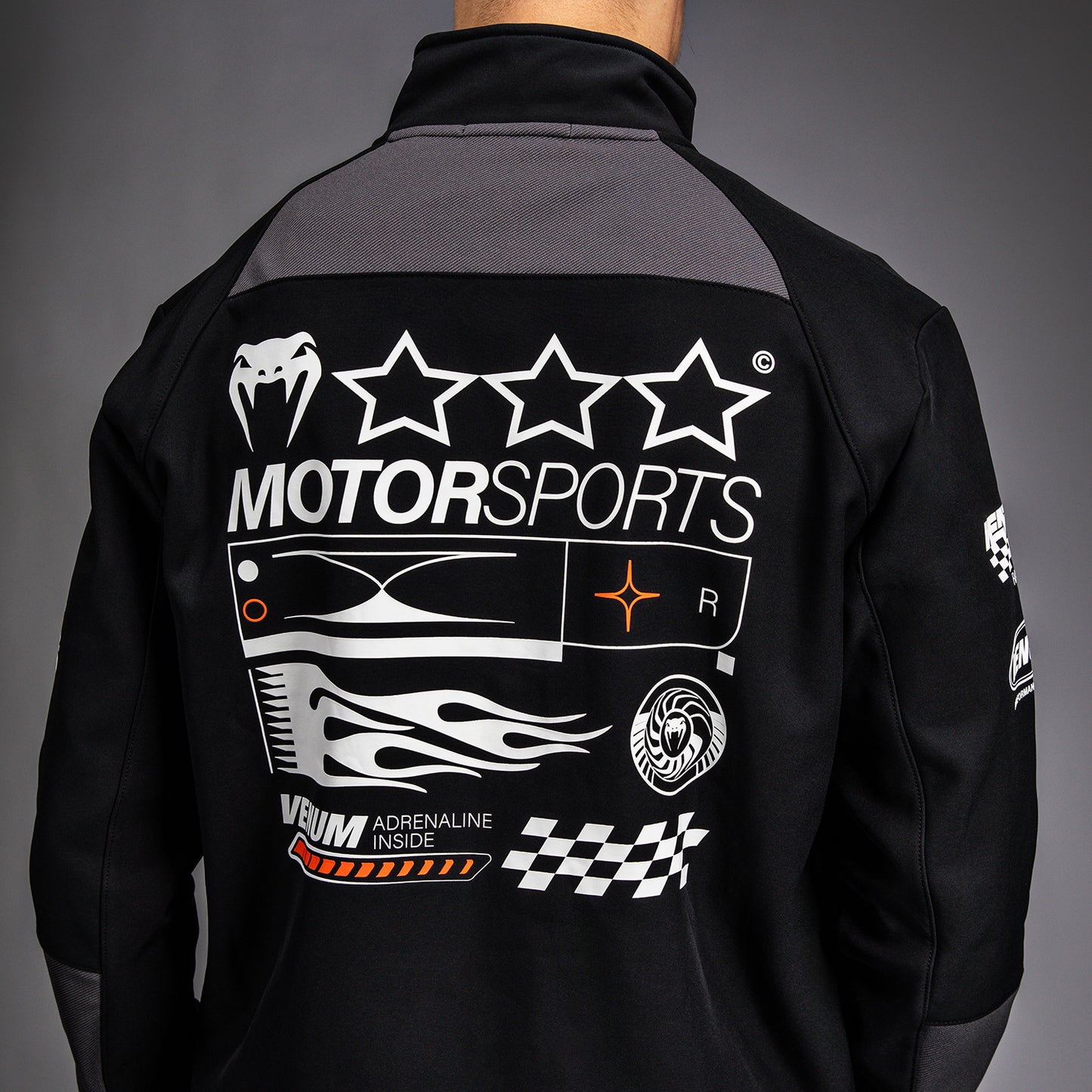 Venum Motorsport Softshell Jacket - Deep Black