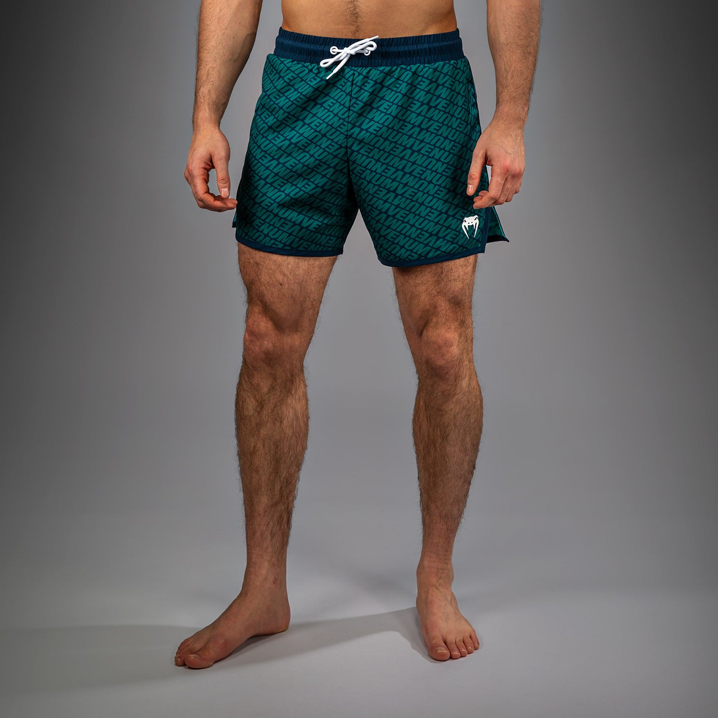 Venum Echo Board Shorts - Deep Ocean Blue/Emerald Green