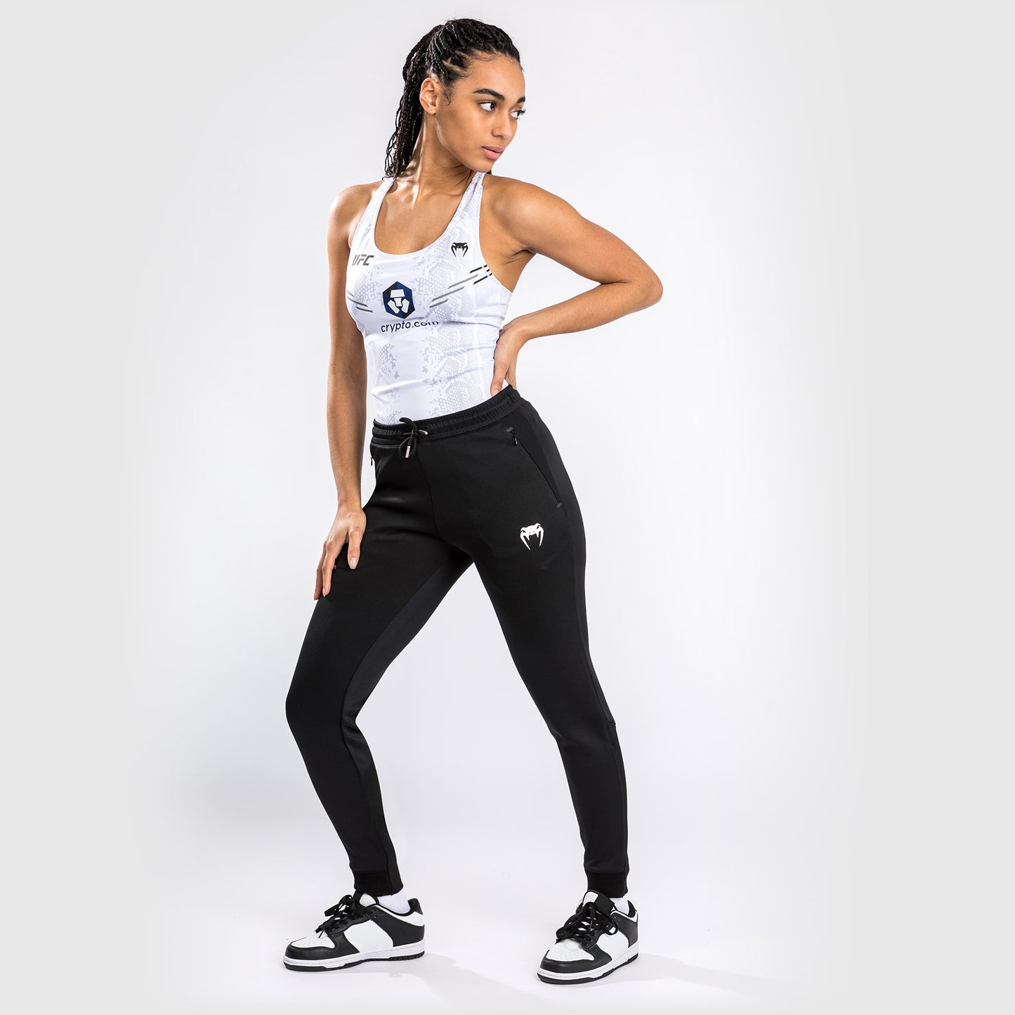 UFC Adrenaline by Venum Authentic Fight Night Women’s Walkout Pant - Black