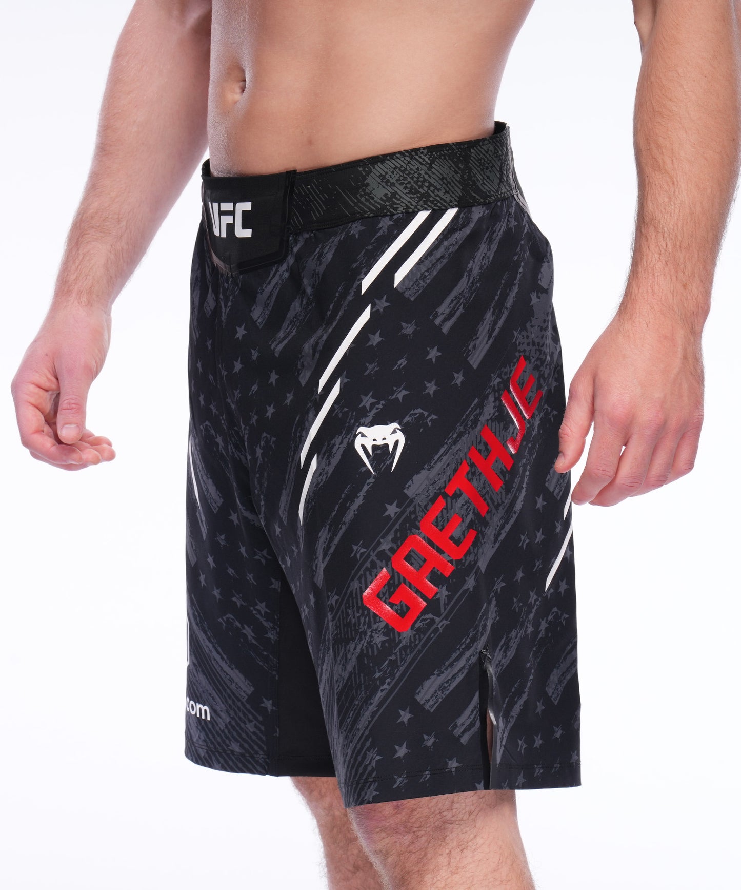 Men's UFC Unrivaled by Venum Black Justin Gaethje Fight Short