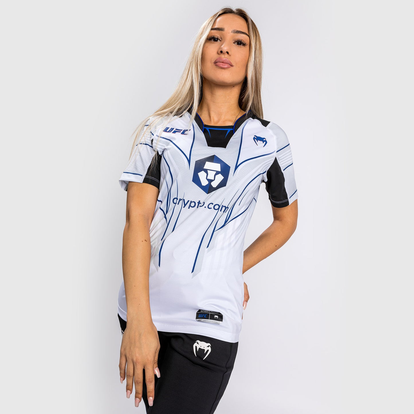 Venum UFC Authentic Fight Night 2.0 Midnight Edition Women's Walkout Jersey – Ice