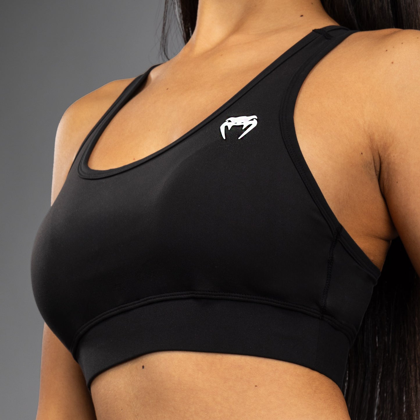 Venum Essential Medium Impact Sport Bras - Black