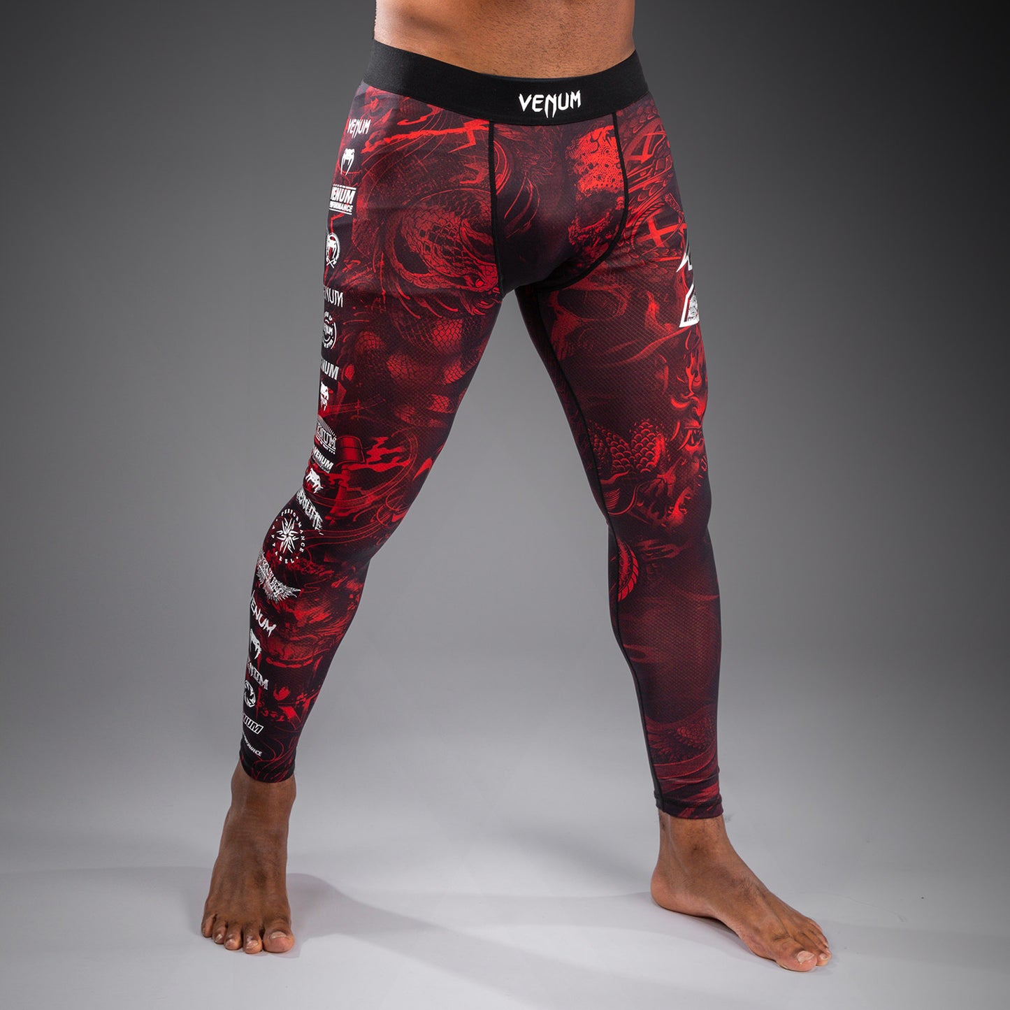 Venum 20th Anniversary Spats - Black/Red