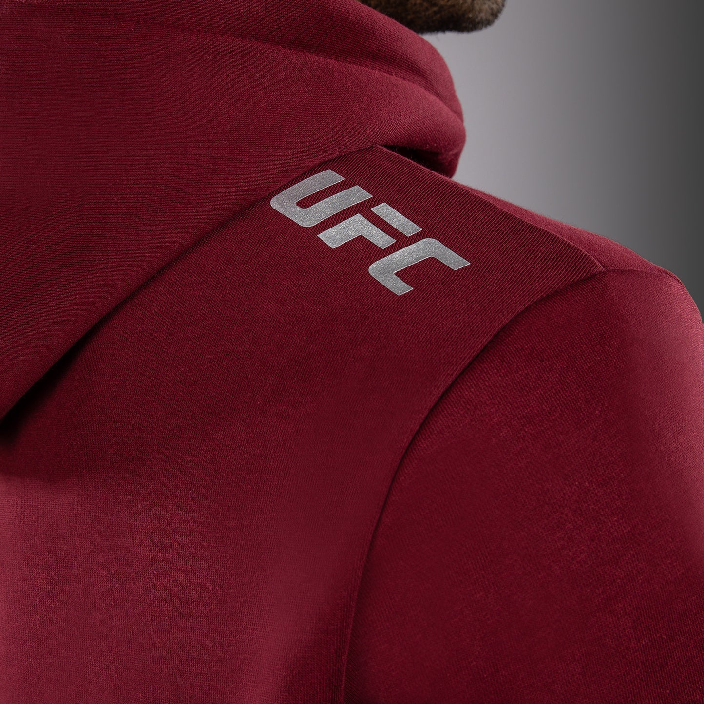 Men's UFC Zenith by Venum Burgundy Authentic Fight Week Pullover Hoodie