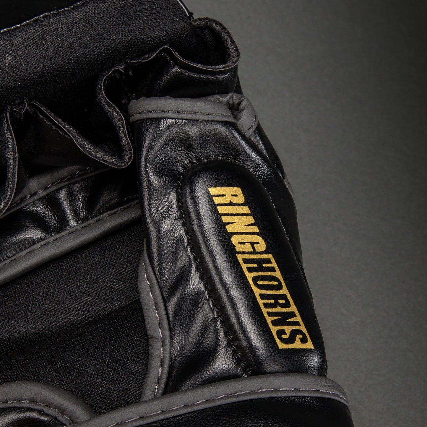Venum Ringhorns Charger MMA Sparring Gloves - Black/Gold