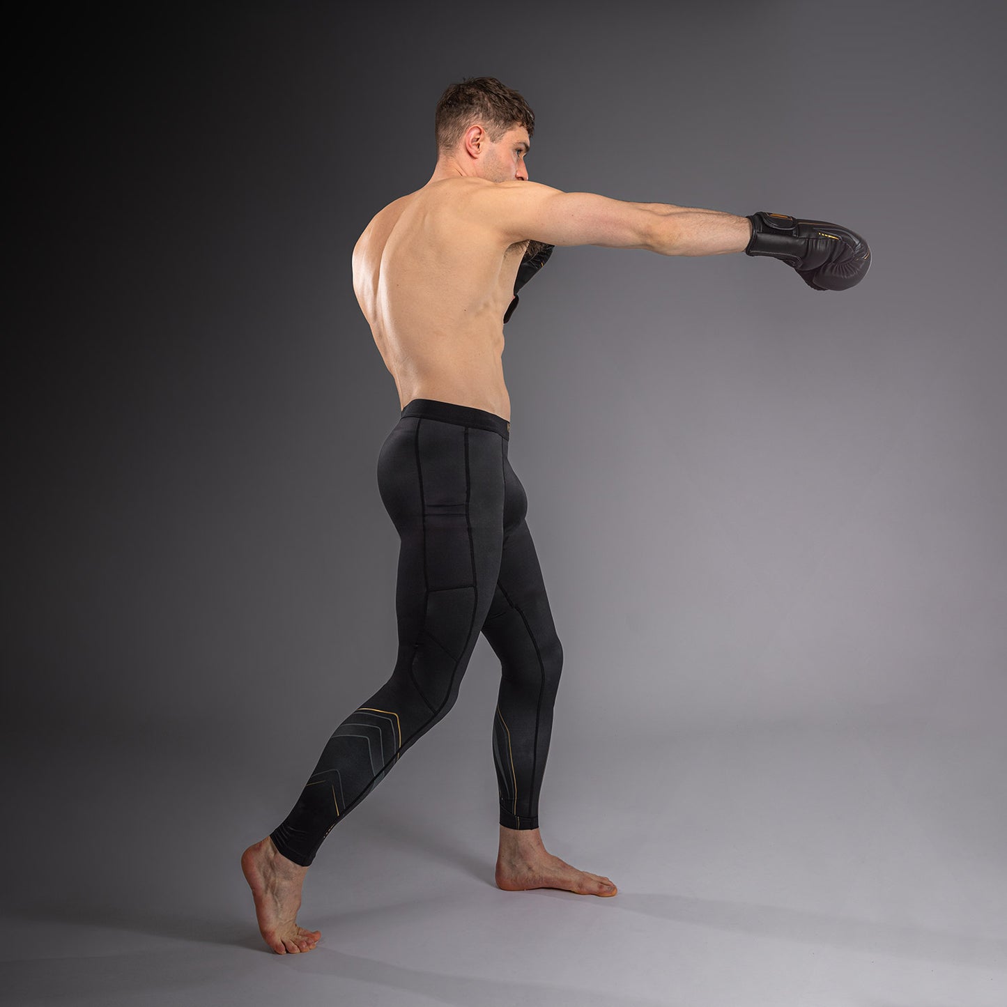 Venum Streamline Spats - Black/Gold