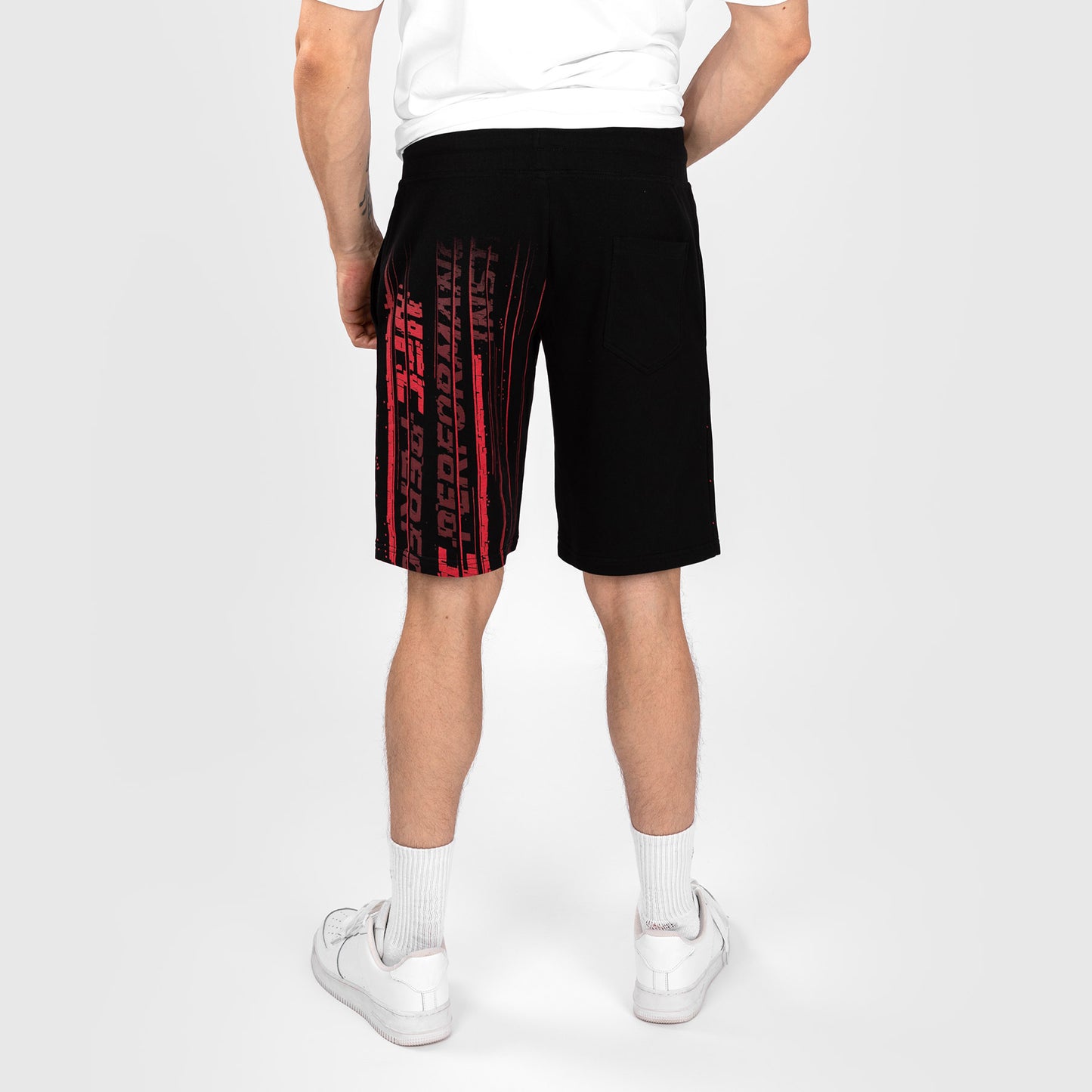 UFC Venum Performance Institute 2.0 Men’s Cotton Short - Black/Red