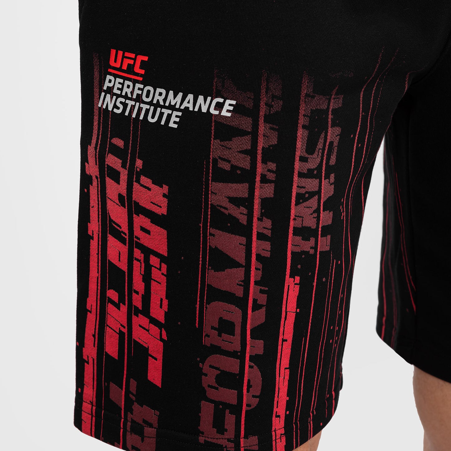UFC Venum Performance Institute 2.0 Men’s Cotton Short - Black/Red