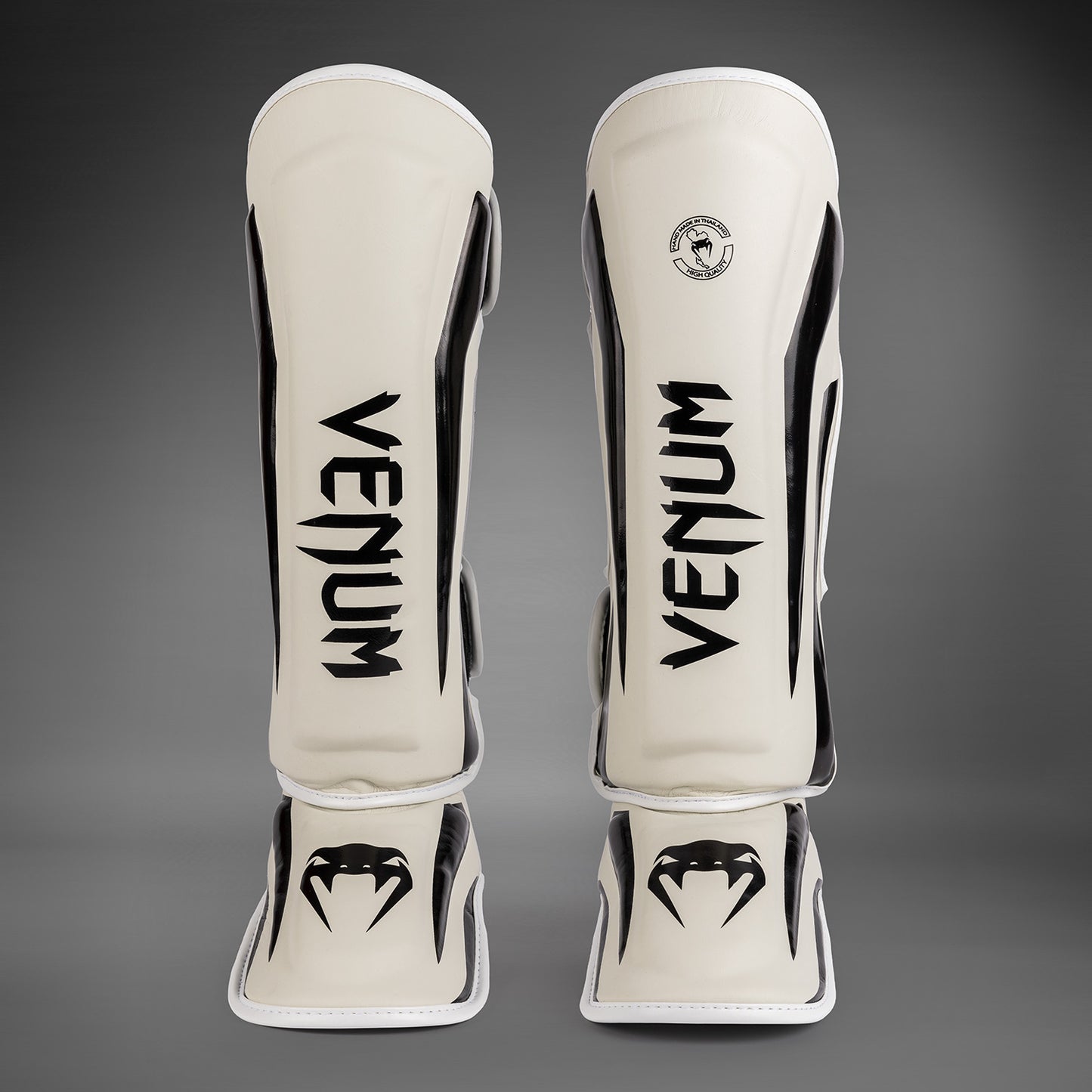 Venum Elite Standup Shinguards - White/Black