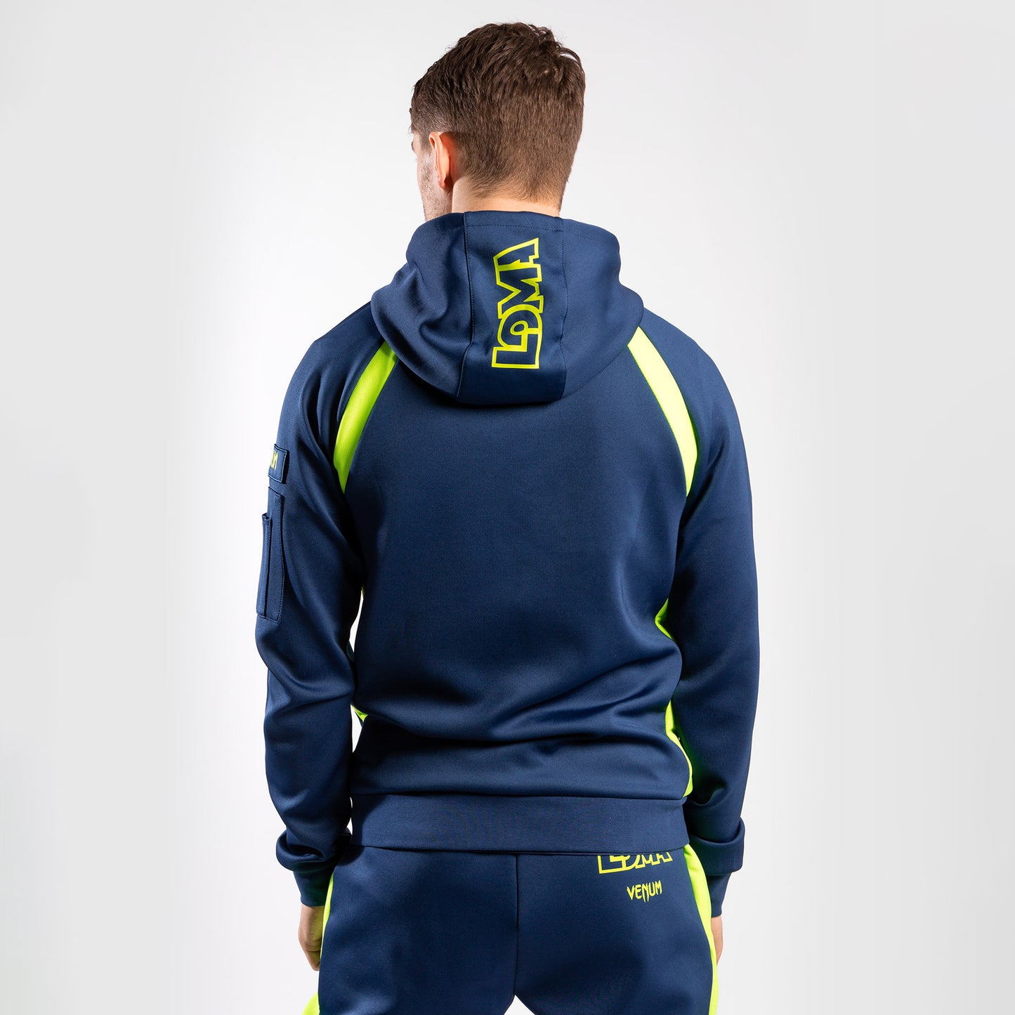 Venum Origins Hoodie Loma Edition Blue/Yellow