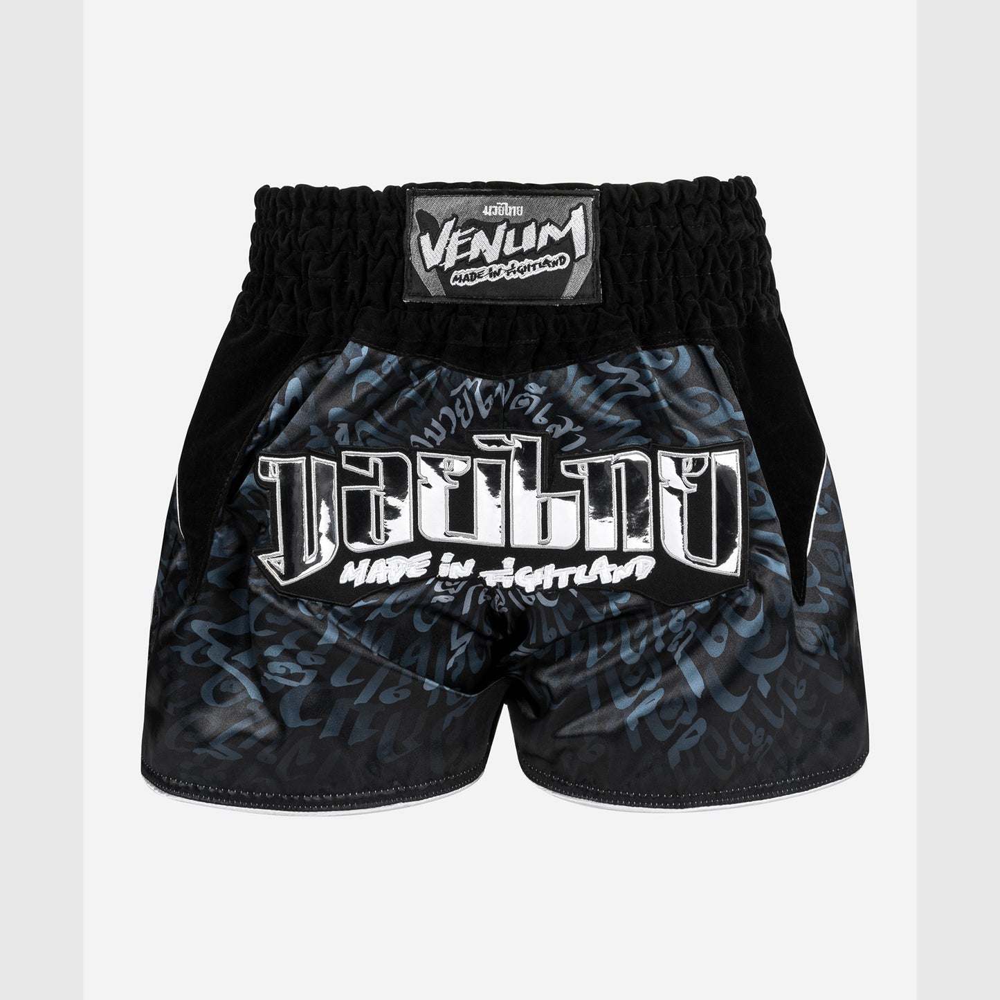 Venum Attack Muay Thaï Short - Black/Silver