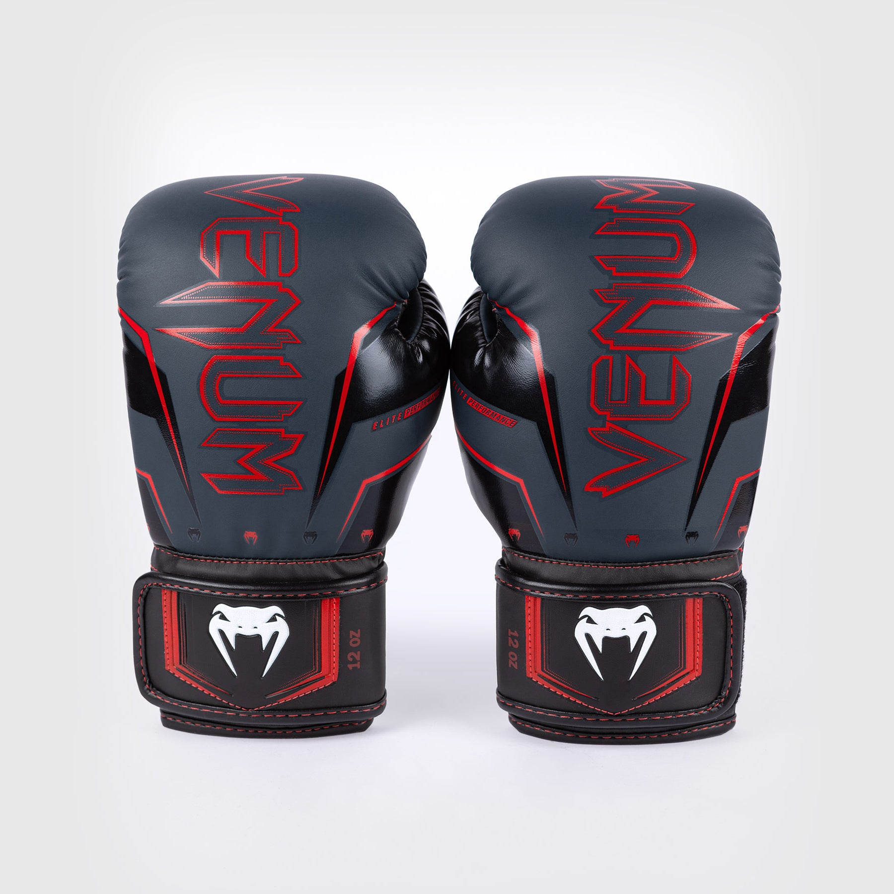Venum Elite Evo Boxing Gloves - Navy/Black/Red - Venum Asia