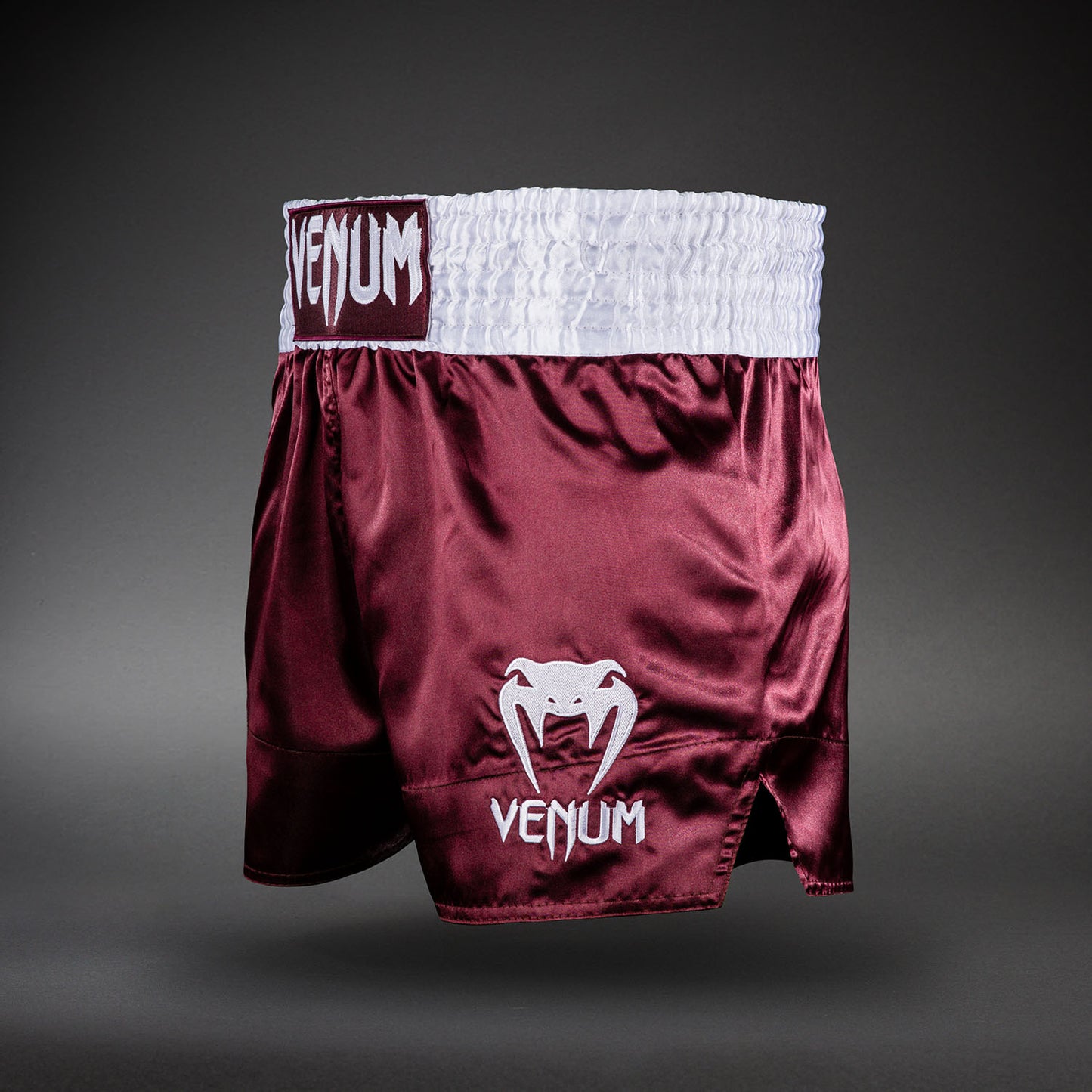 Venum Classic Muay Thai Shorts - Burgundy