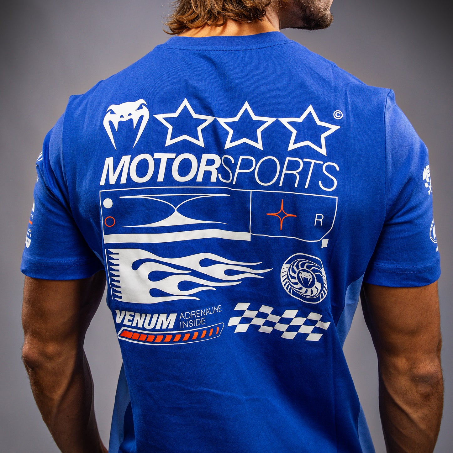 Venum Motorsport T-Shirt - Royal Blue