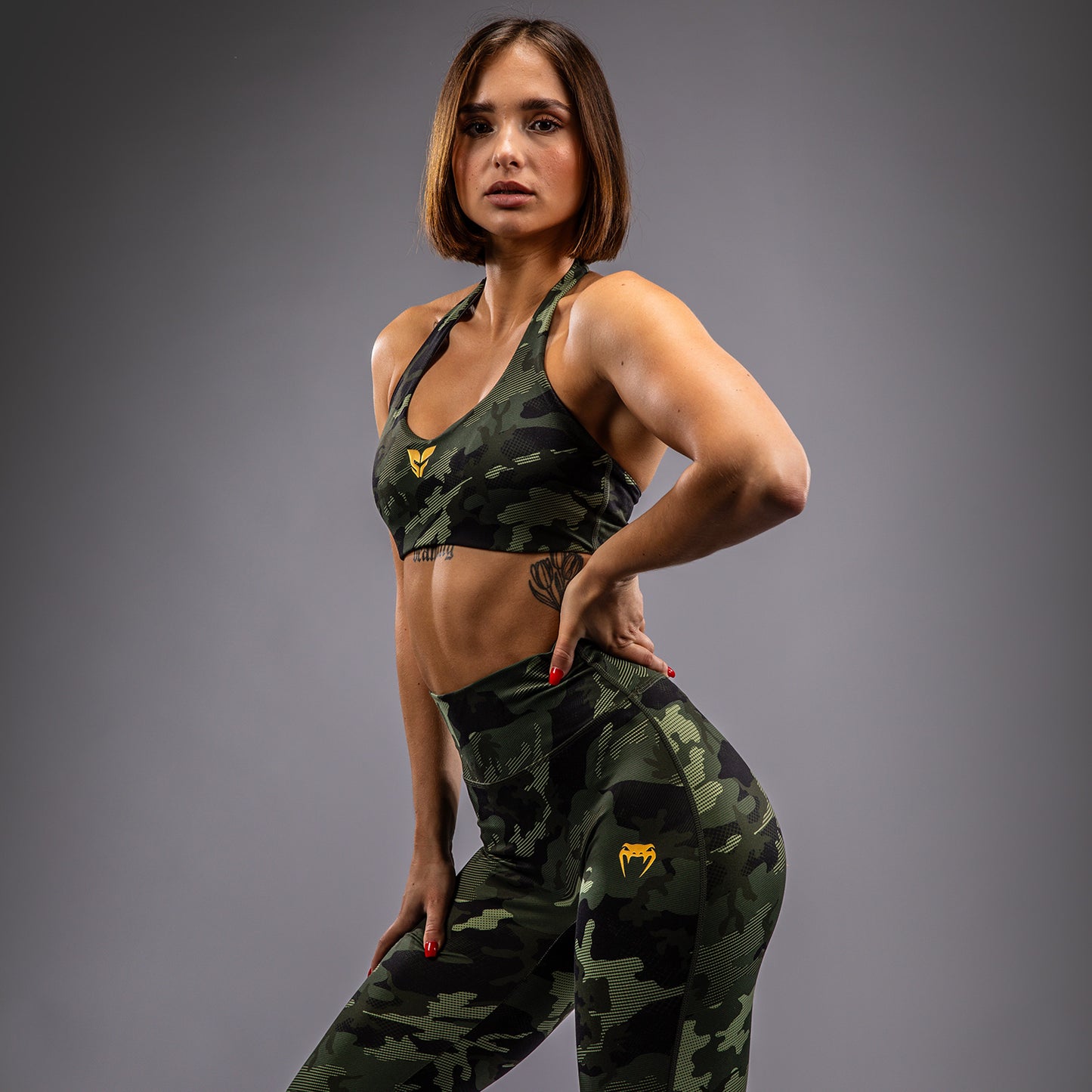 Venum x Sophia Rose Women's Sports Bra - Forest Camo