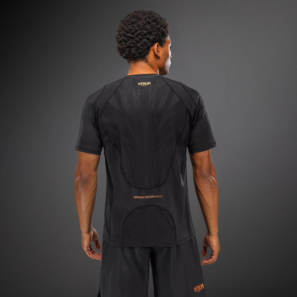 Venum G-Fit Revolution Dry Tech T-Shirt - Black/Copper
