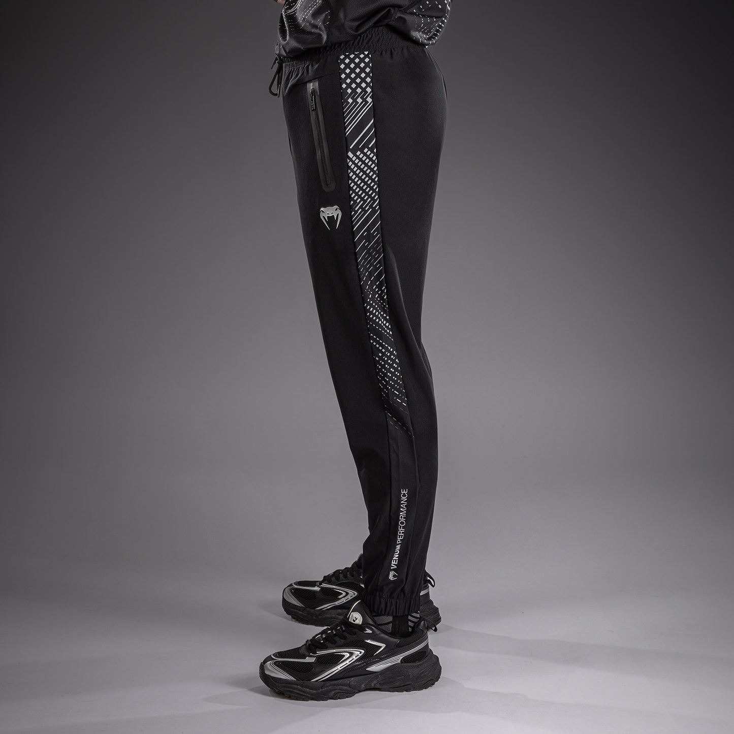 Venum Midnight Fury Joggers - Black/Grey/Silver