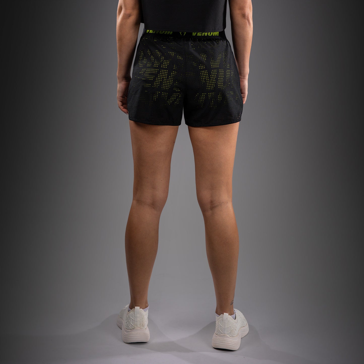 Venum Lazer Women's Training Shorts - Black/Yellow