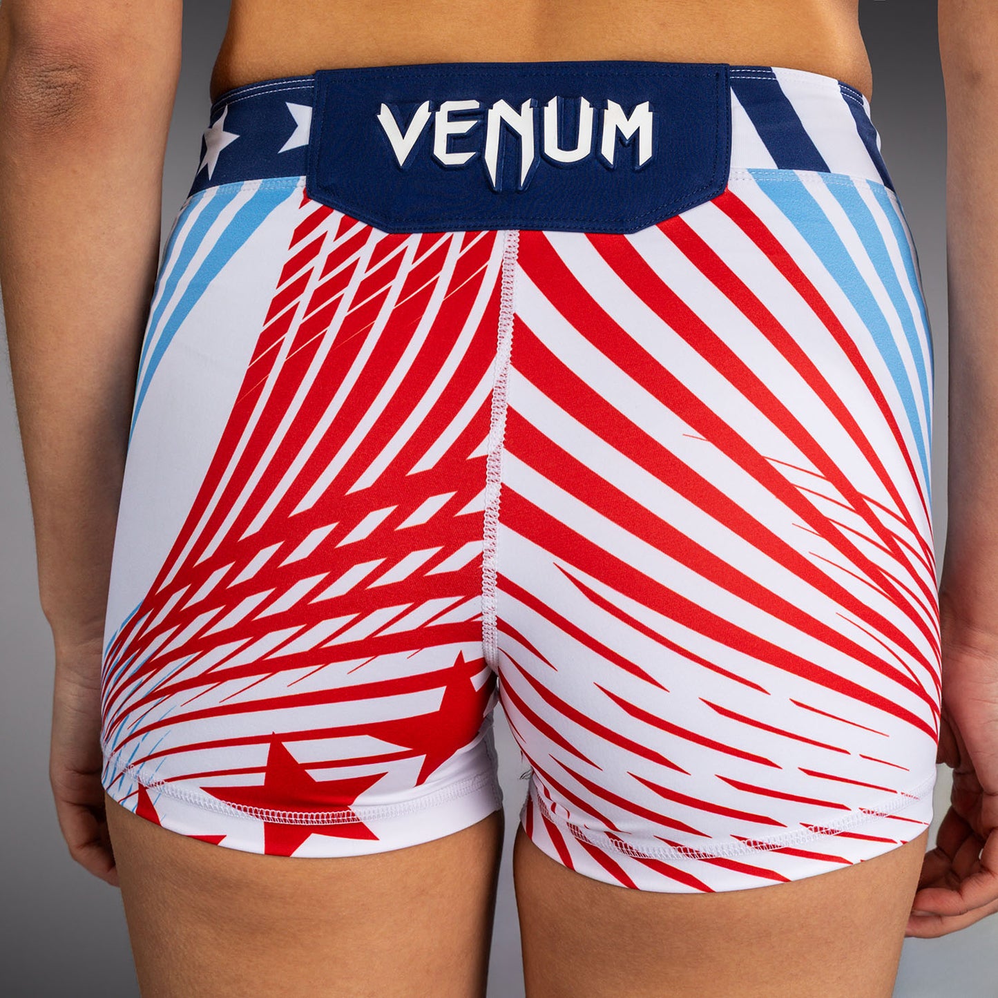Women's Official UFC Freedom 250 by Venum White Authentic Short Fit Vale Tudo Short
