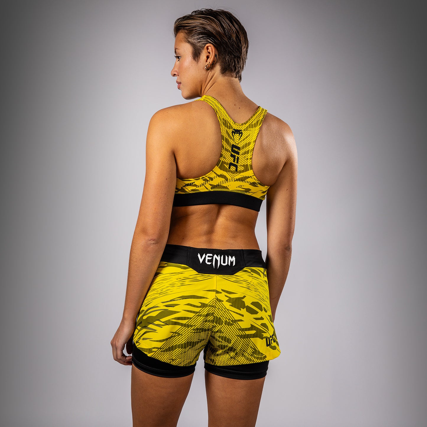UFC Fusion by Venum Authentic Fight Night Women’s Sports Bra - Yellow
