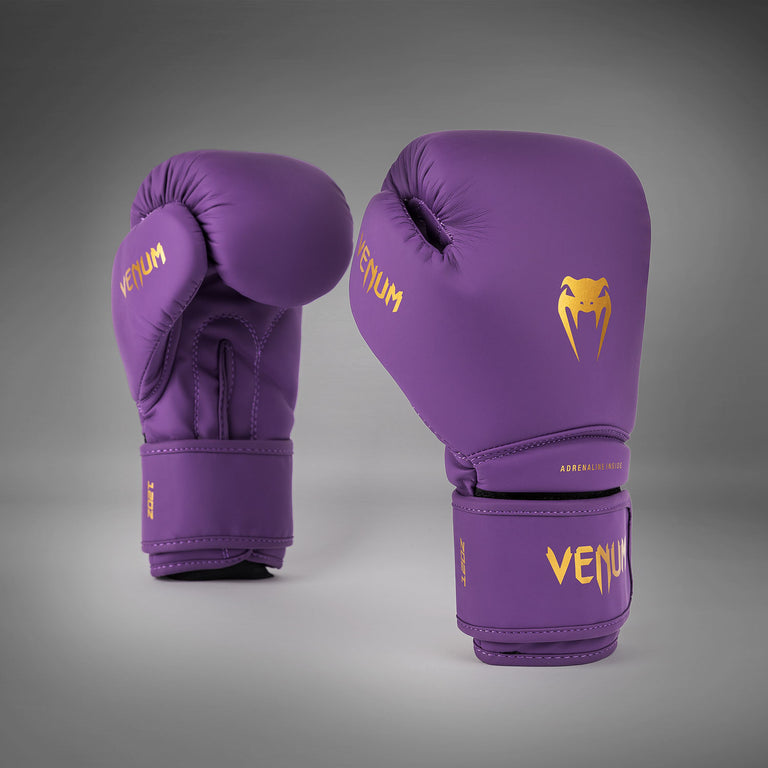 Venum Contender 1.5 Boxing Gloves - Dark Purple - Venum Asia