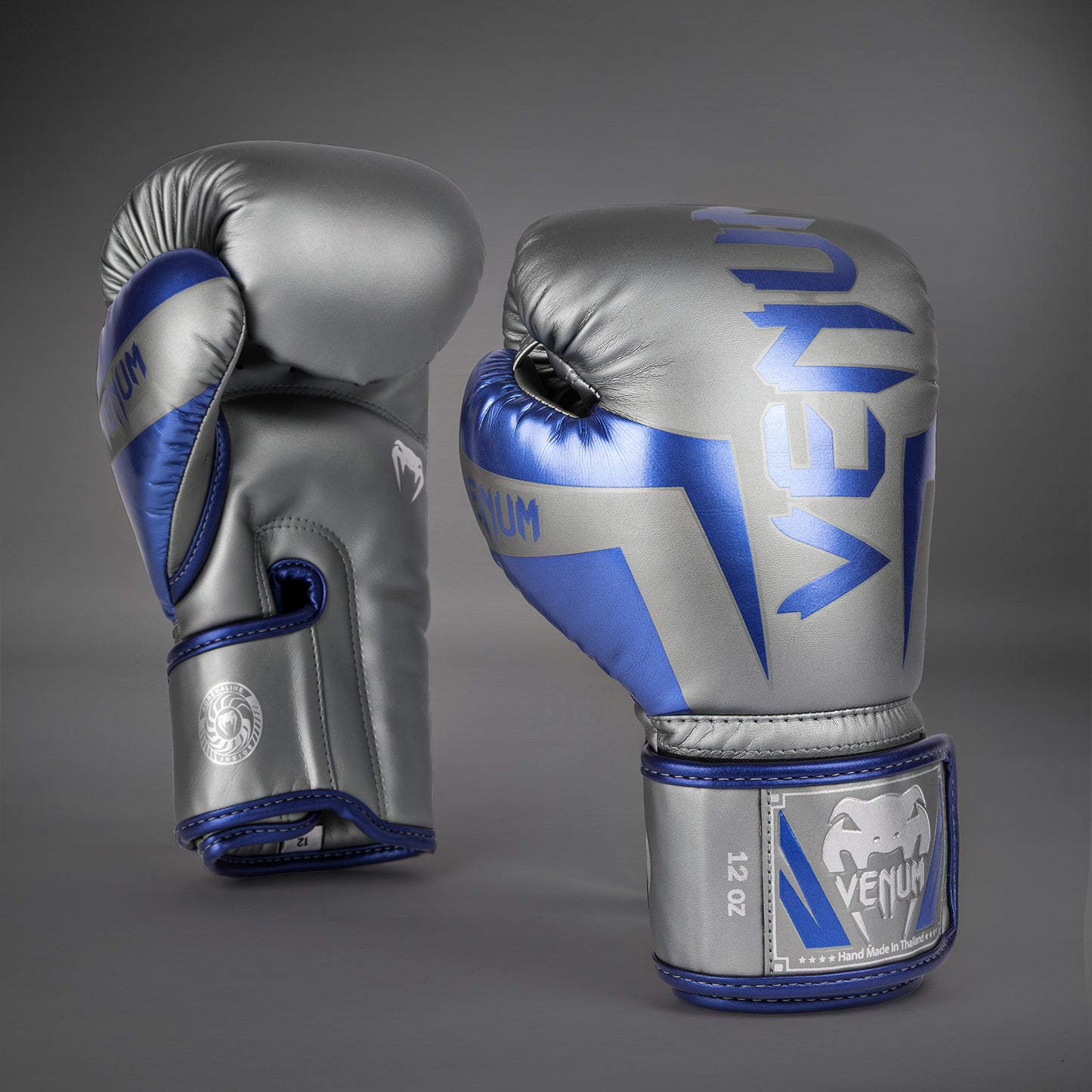 Venum Elite Boxing Gloves - Grey - Special Edition