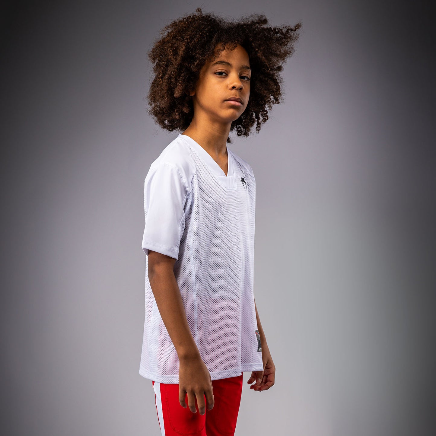 Venum Elite Kids Football Short Sleeve Jersey - White