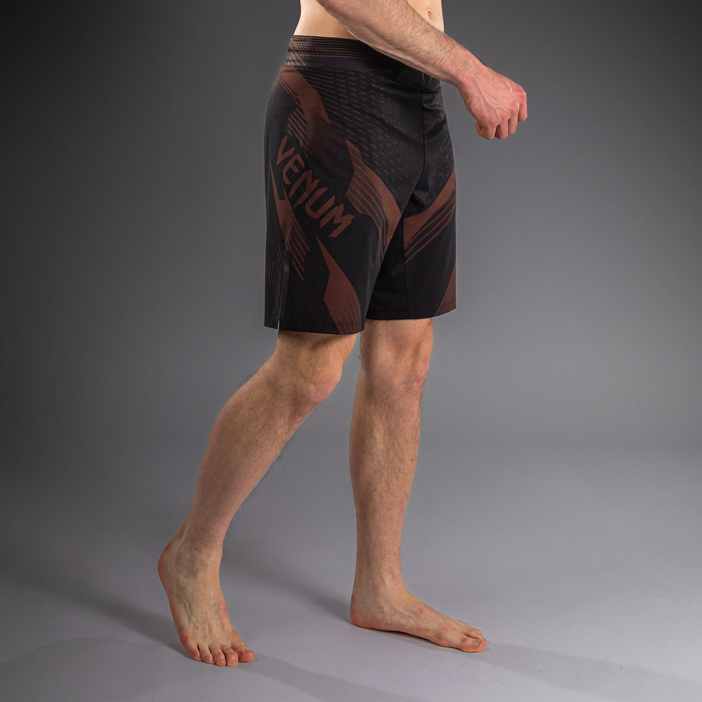 Venum No-Gi 6.0 Fight Shorts - Black/Brown