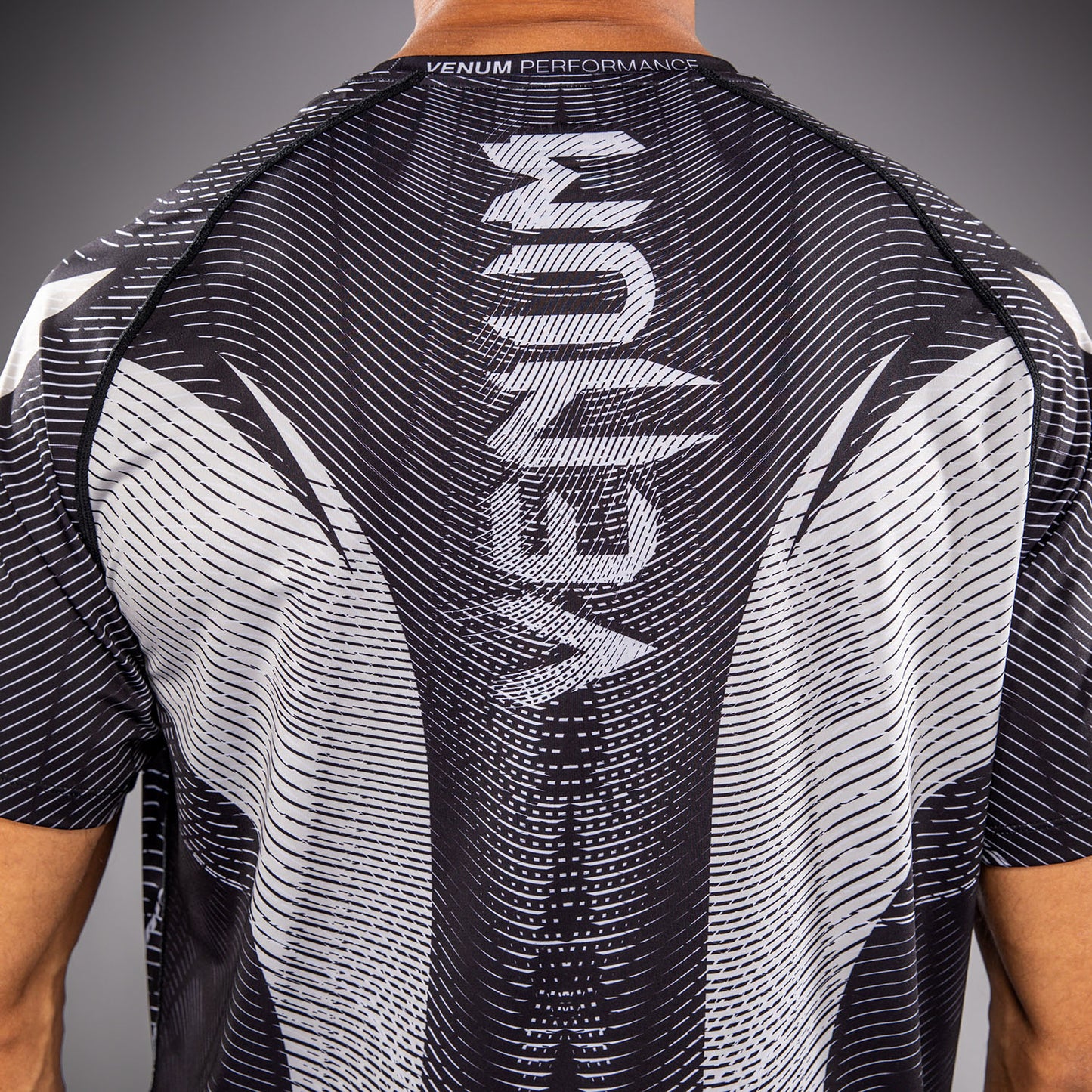 Venum Galactic 3.0 Dry Tech T-Shirt - Off-white/Black