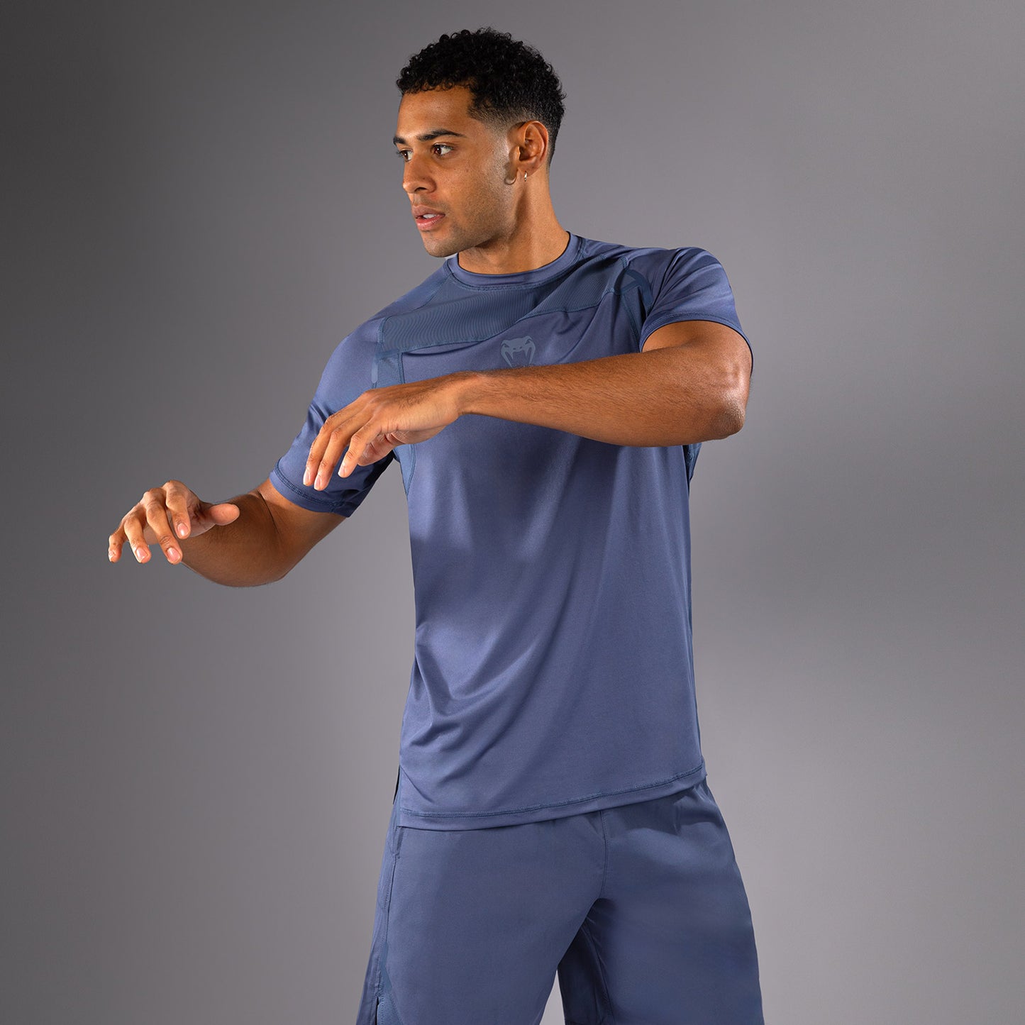 Venum G-Fit Air Men's Dry-Tech T-Shirt - Foggy Blue