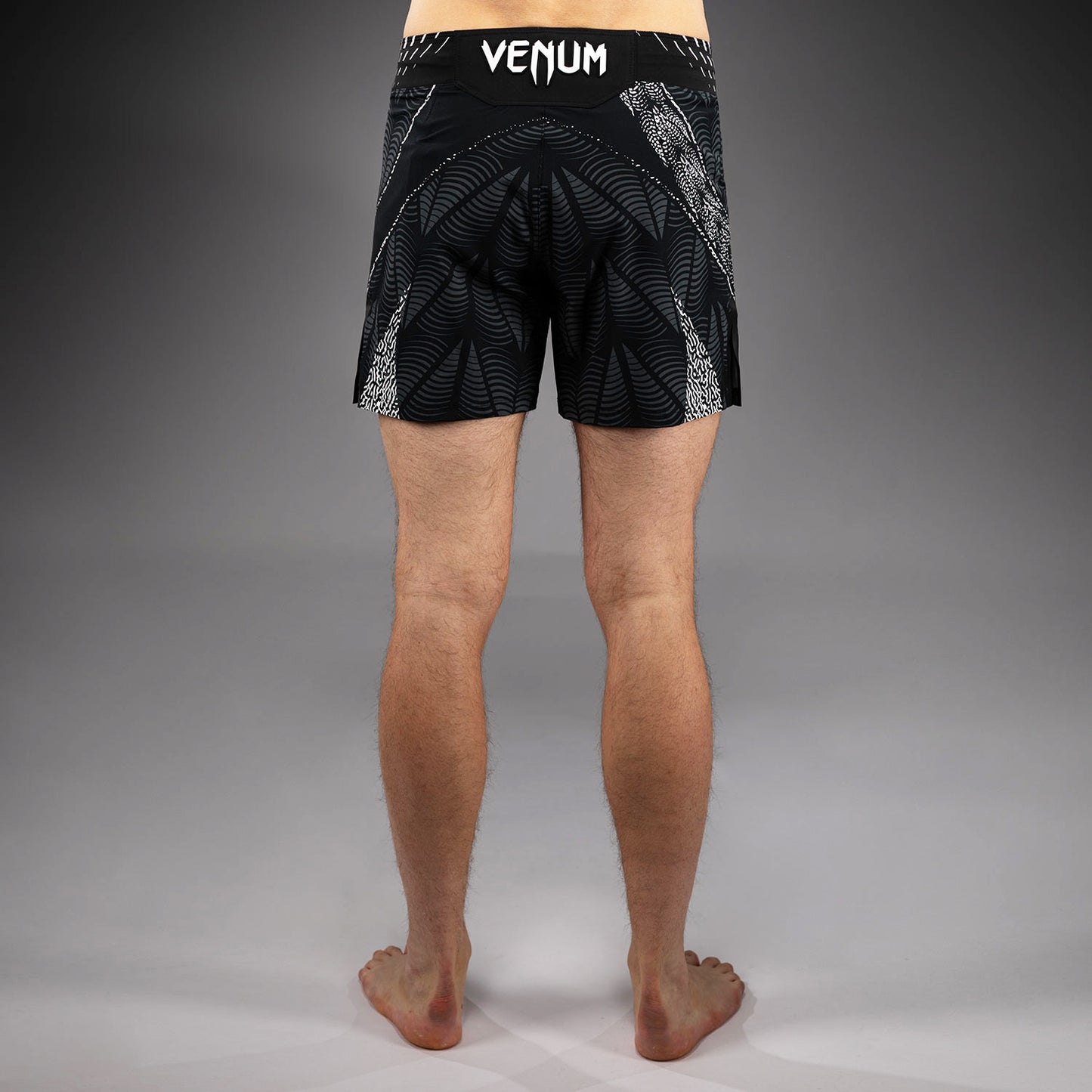 Men's UFC Zenith by Venum Black Authentic Fight Night Short Fit Fight Short