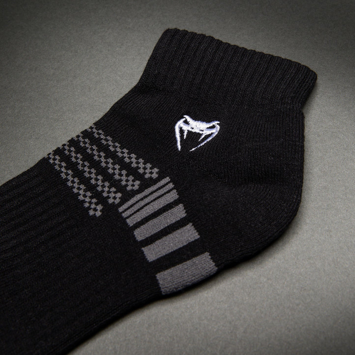 Venum Vector Ankle Socks 3 Pack - Black/Grey