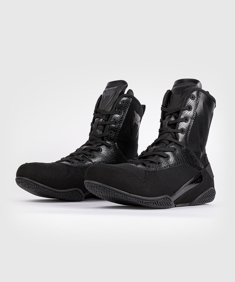 Venum Elite Boxing Shoes - White/Gold - Venum Asia