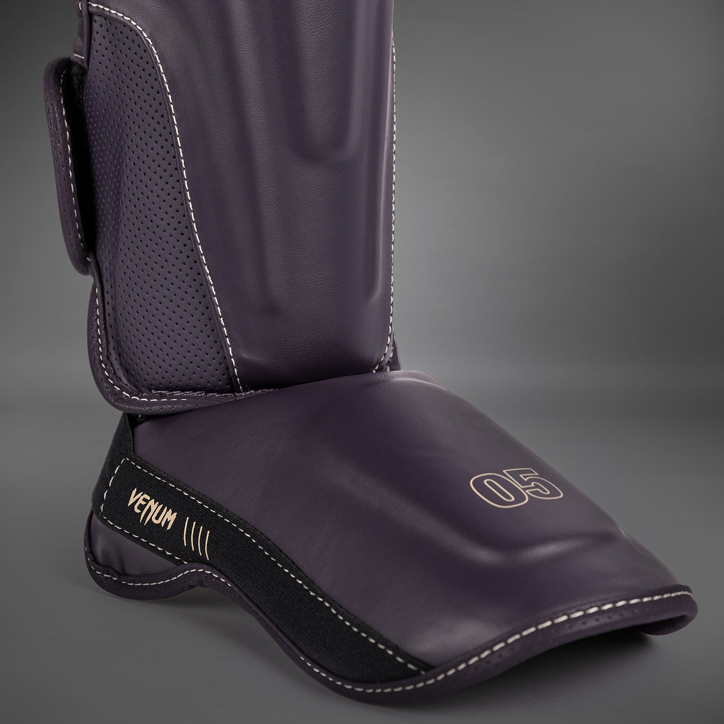 Venum Impact Evo Shin Guards - Deep Purple