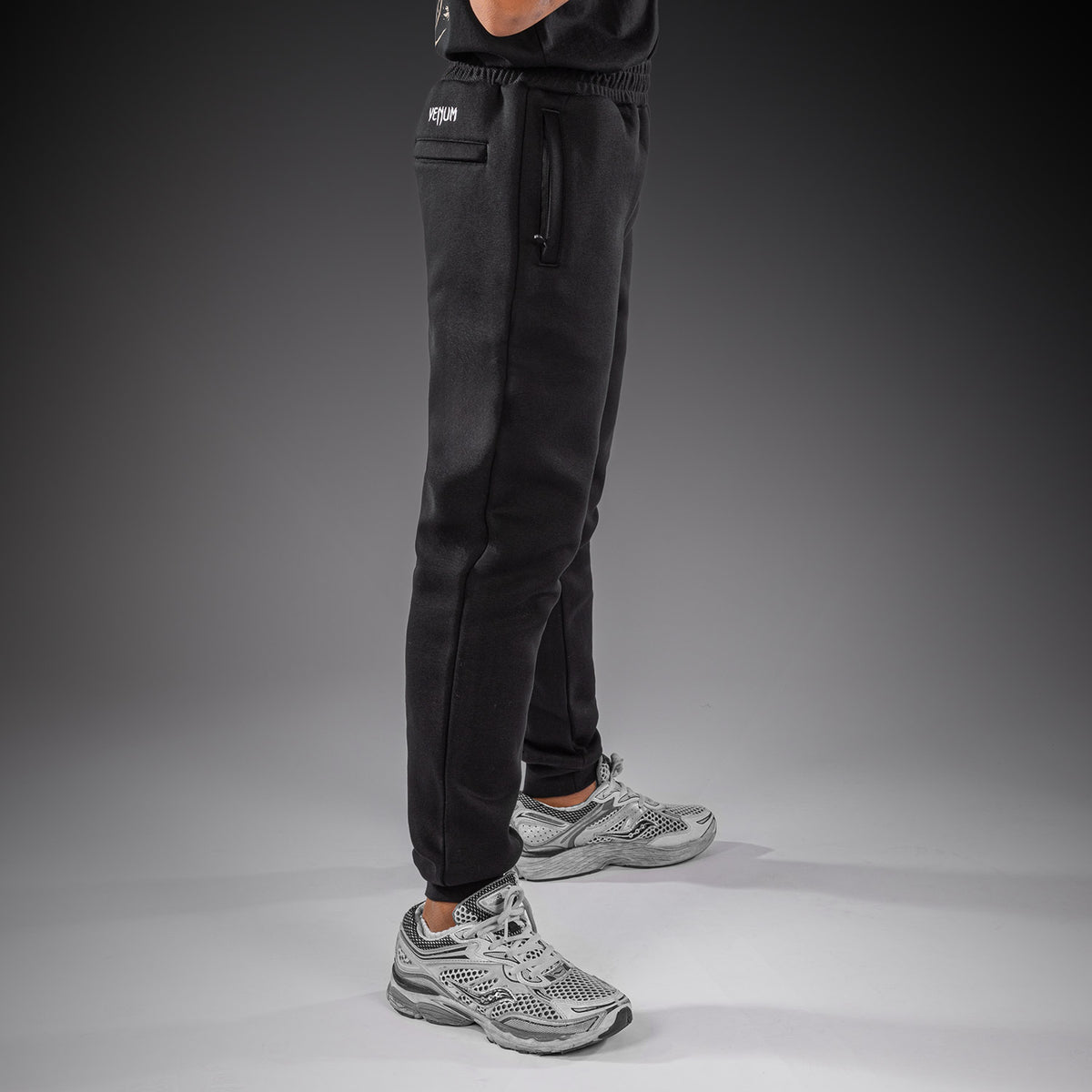 Venum Attack Fleece & Weave Kids Joggers - Black