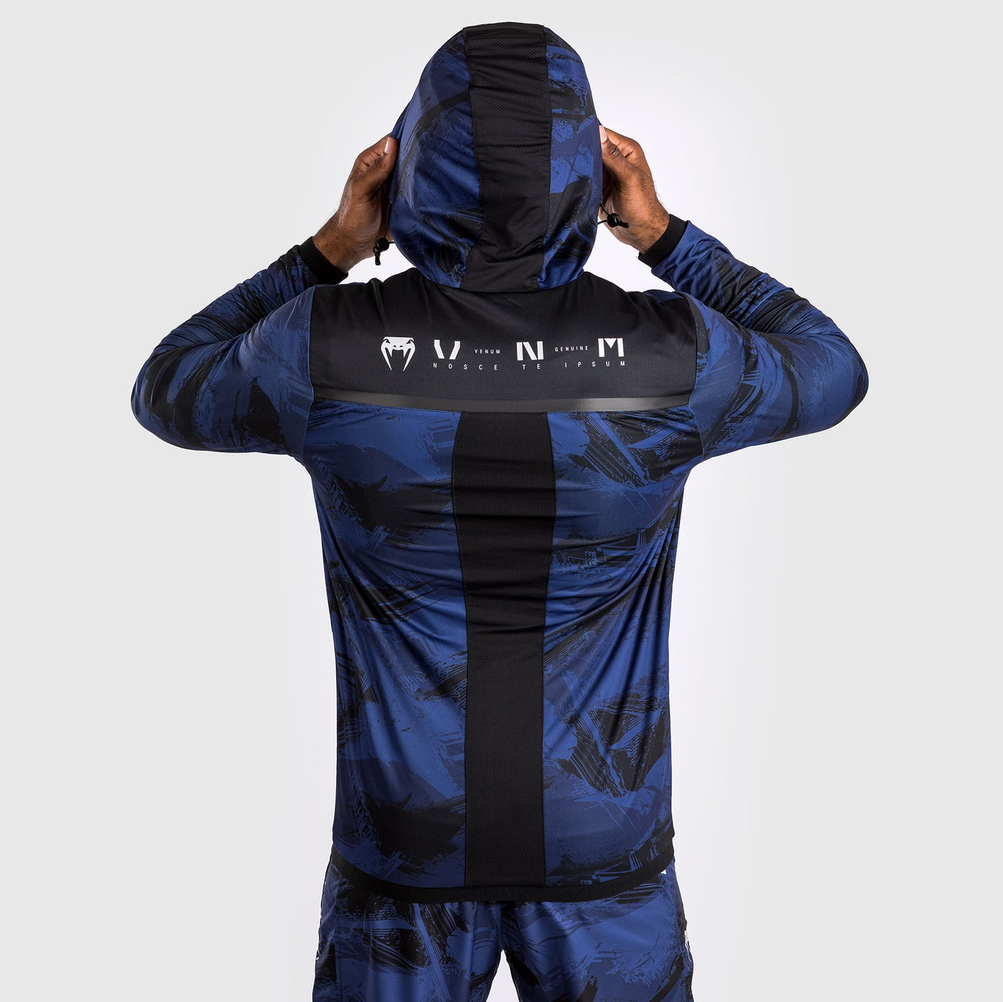 Venum Electron 3.0 Hoodie Navy Blue