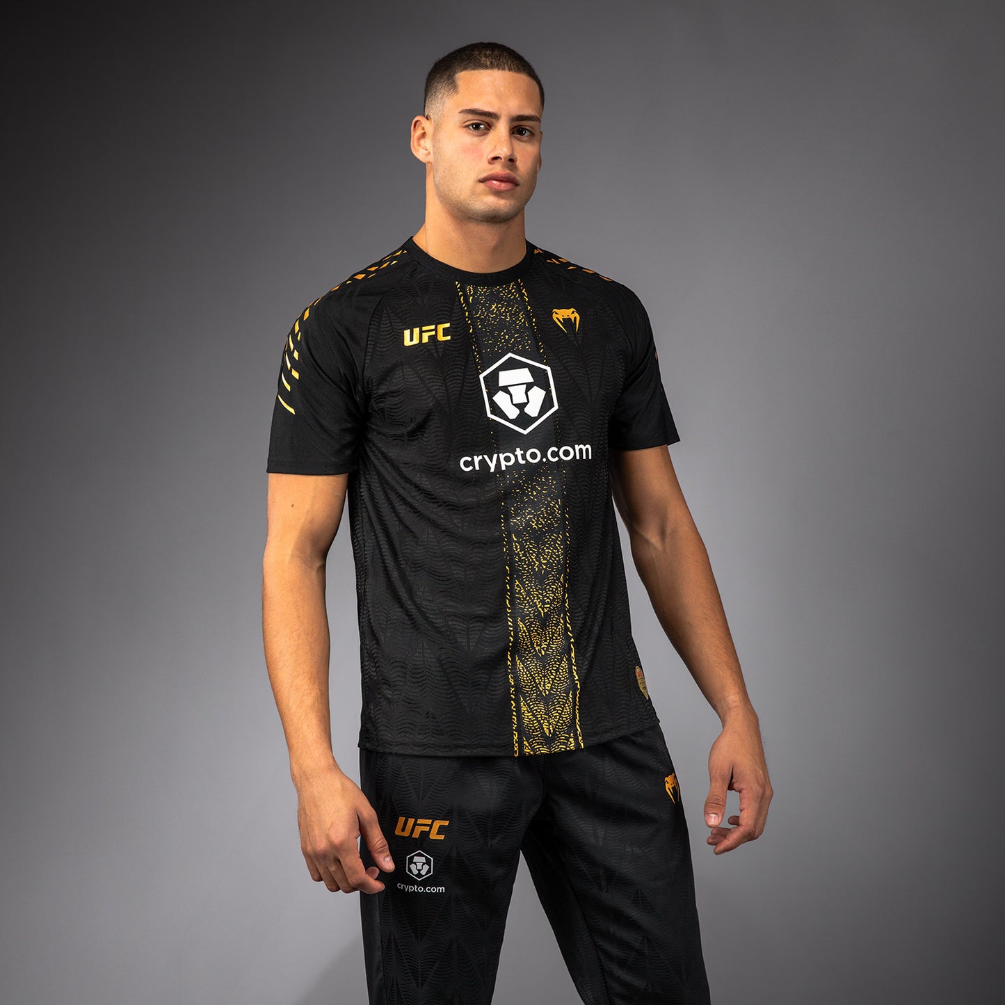 Men's UFC Zenith by Venum Champion Authentic Fight Night Walkout Jersey Personalized