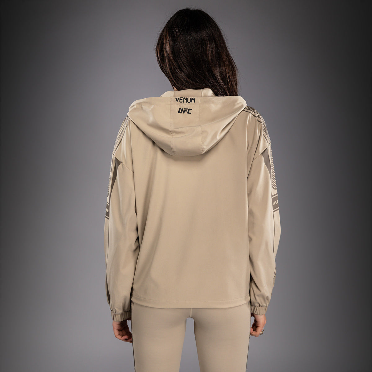 Venum UFC Unity by Venum Authentic Fight Week Women's Zip Hoodie - Sand