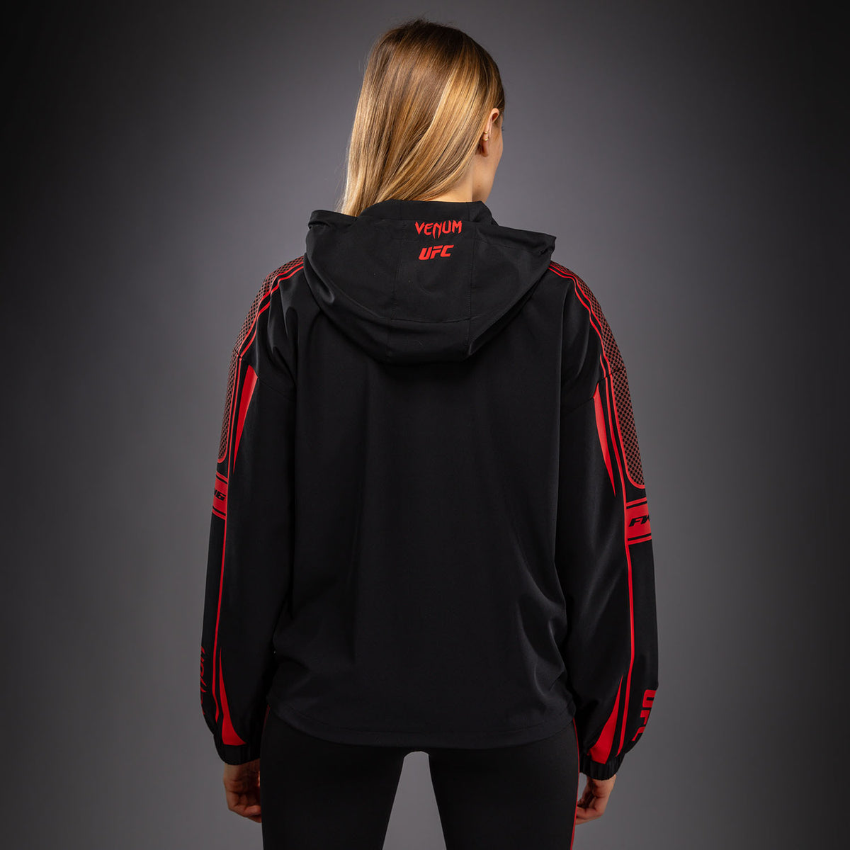 Venum UFC Unity by Venum Authentic Fight Week Women's Zip Hoodie - Black