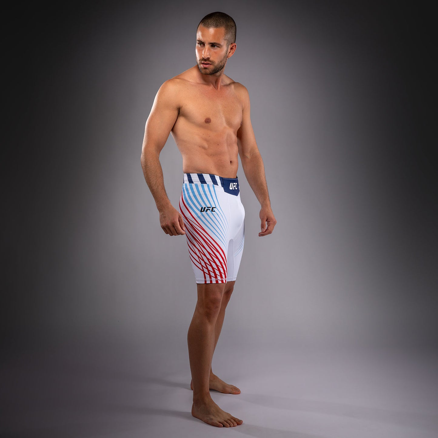 Men's UFC Freedom 250 by Venum White Authentic Fight Night Vale Tudo Short