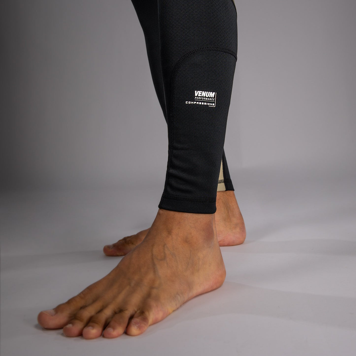 Venum Adrenaline Spats - Black/Sand