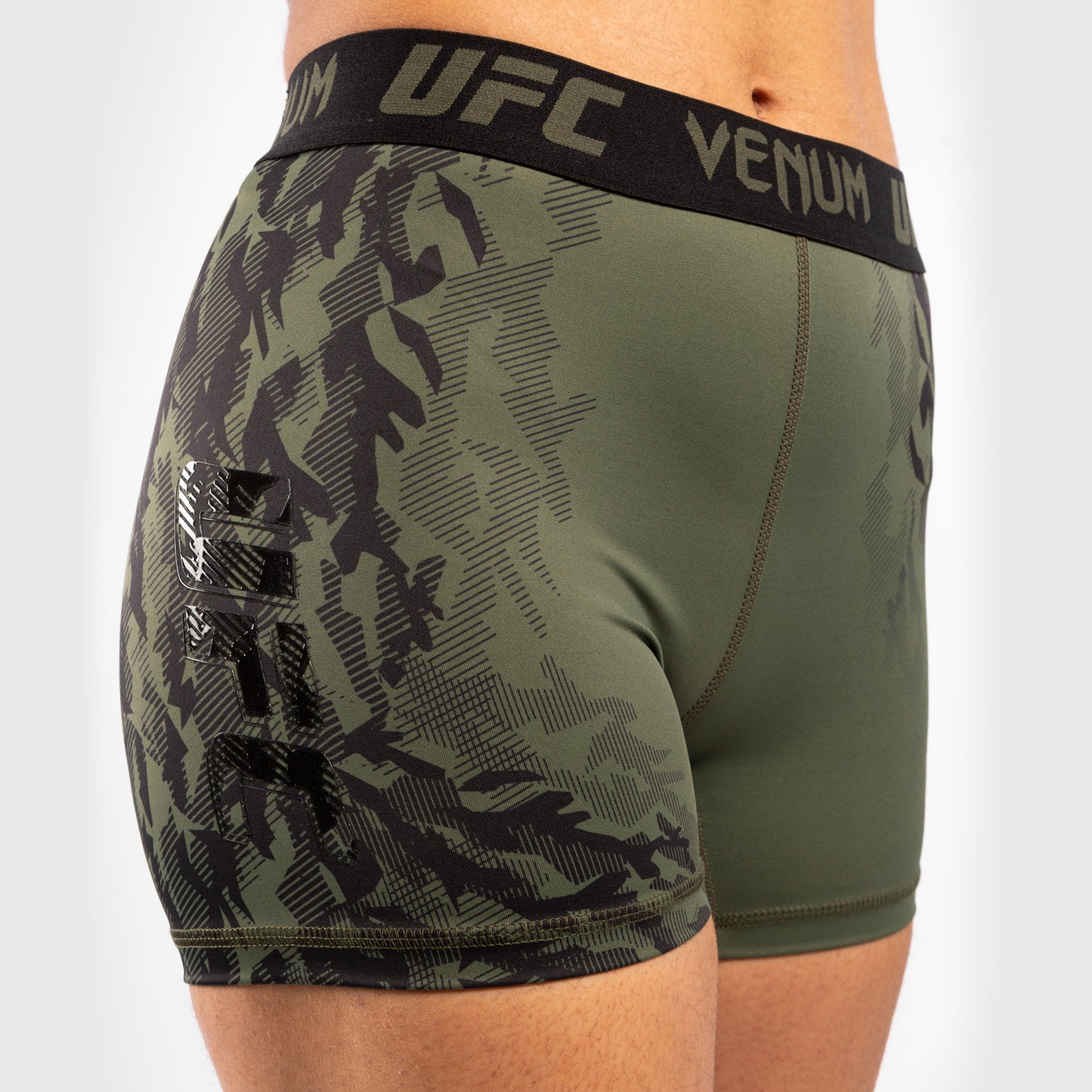Venum UFC Authentic Fight Week Women's Performance Compression Shorts – Khaki