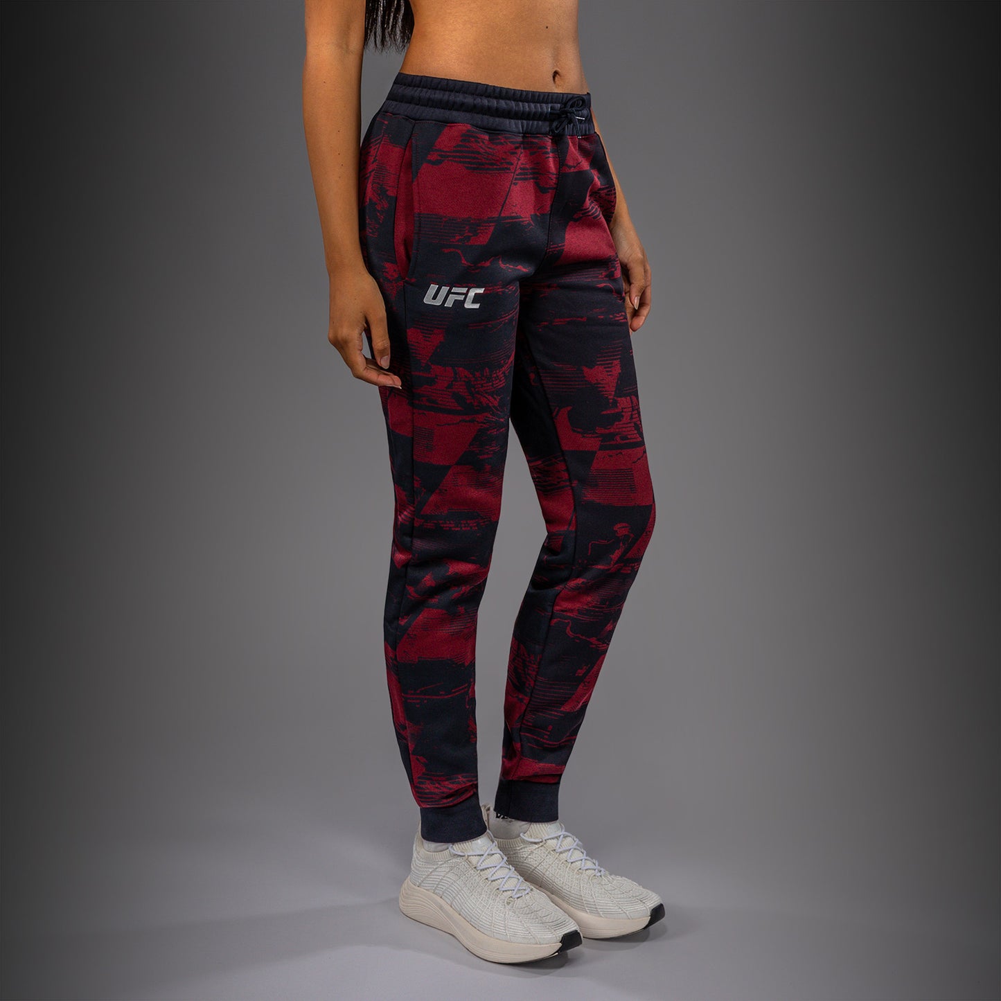 Women's UFC Zenith by Venum Burgundy Authentic Fight Week Pant