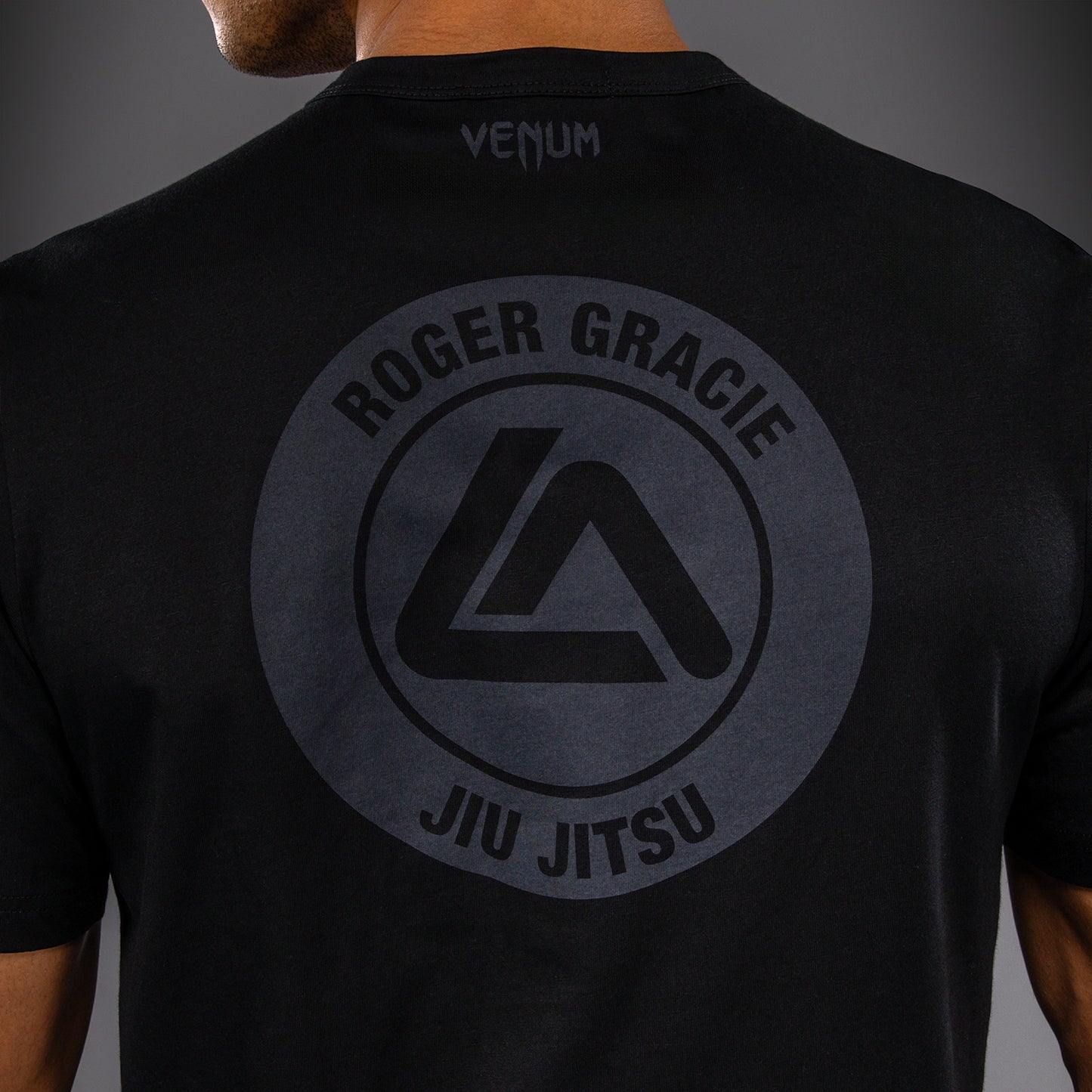 Venum x Roger Gracie Academy T-Shirt - Black