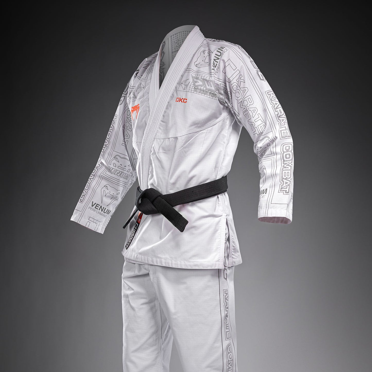 Karate Combat by Venum BJJ Gi - White/Grey