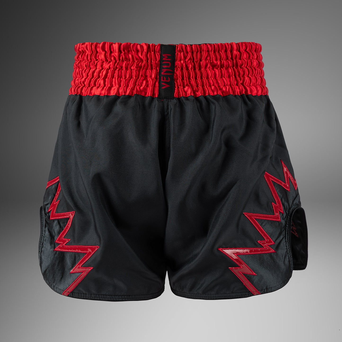 Venum Inferno Muay Thai Shorts - Charcoal Grey/Red