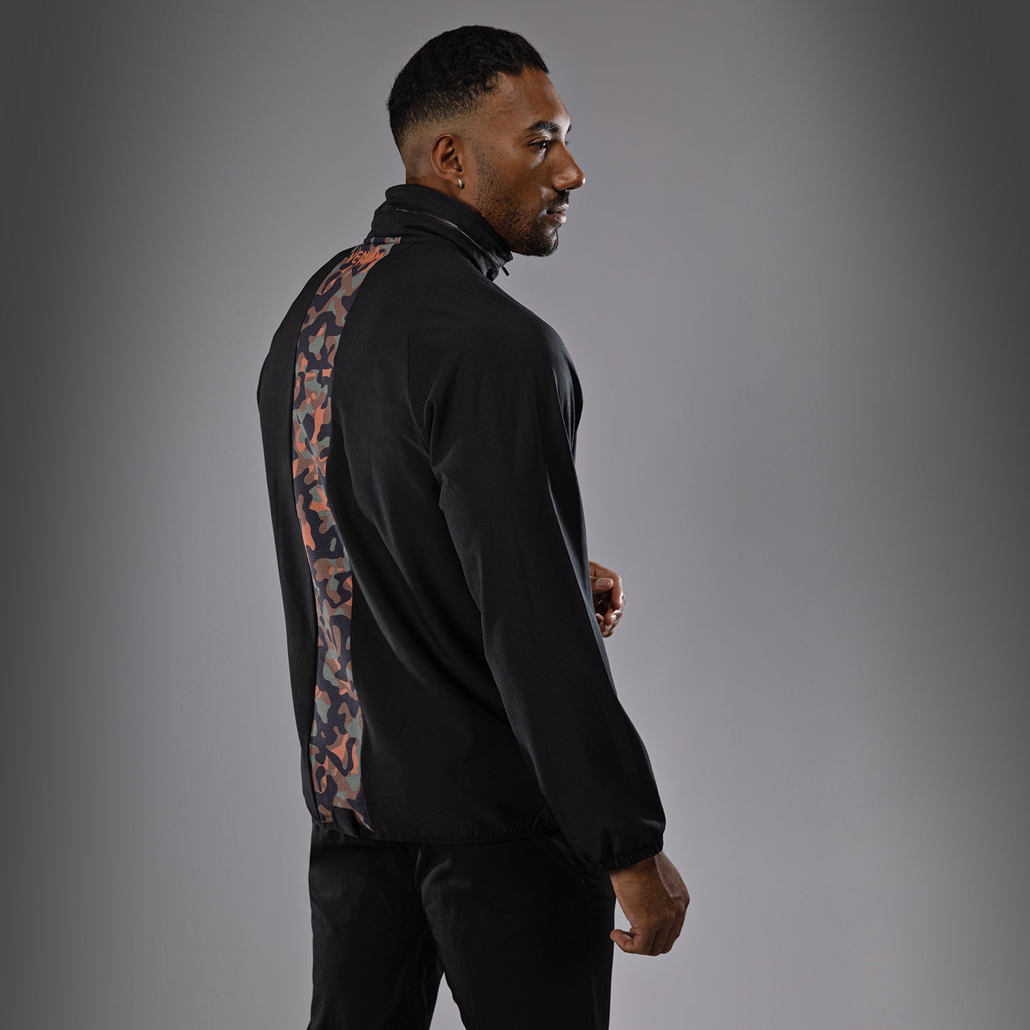 Venum Jungle Ops Track Jackets - Black/Khaki Camo